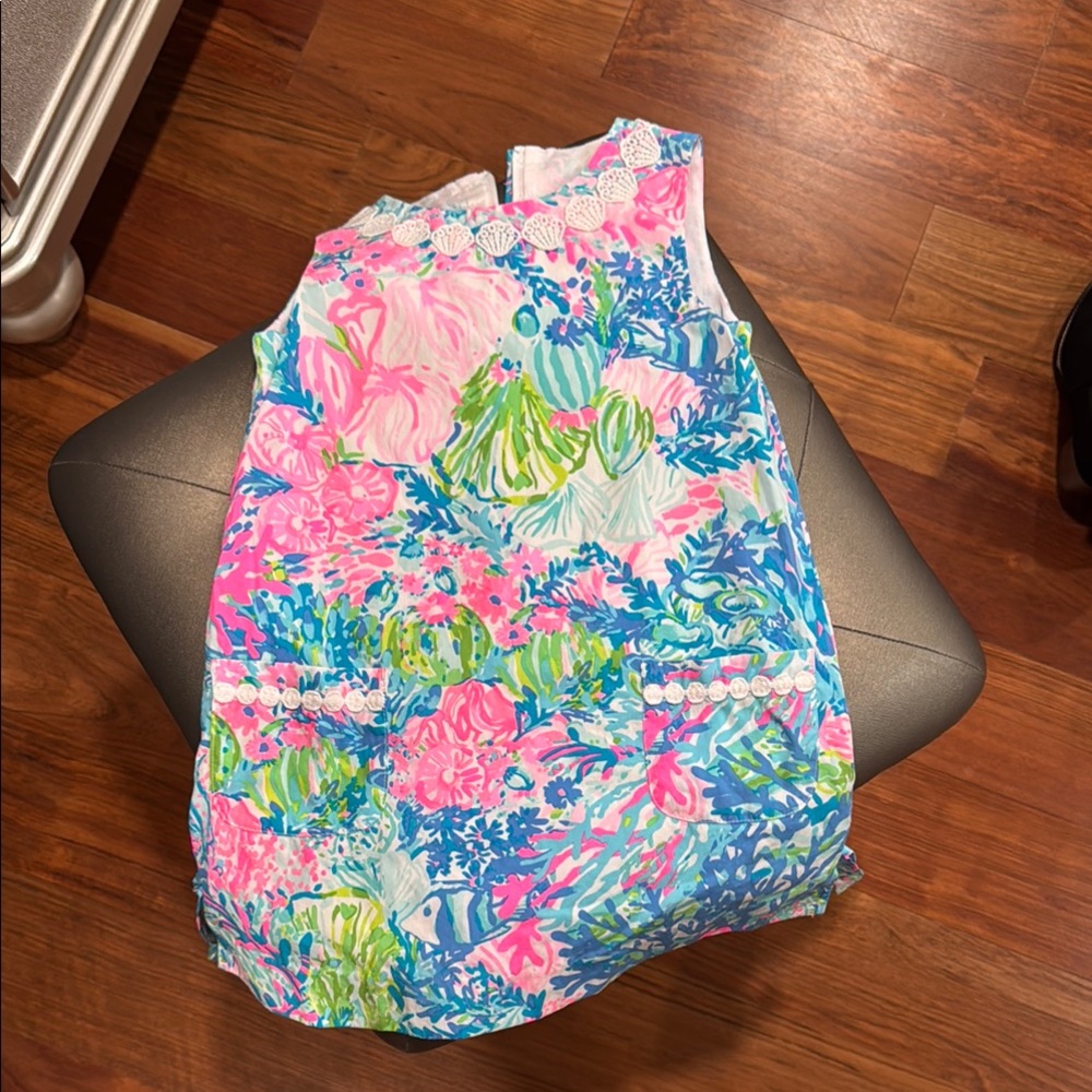 Colorful Lilly Pulitzer Floral Sleeveless Dress